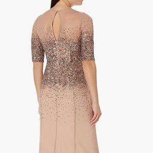 Bridess Brand - Ivory Sequin Dress - Empire waistline